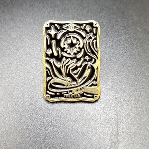 The star tarot card pin alloy stick pin wearable art accessories mag…
